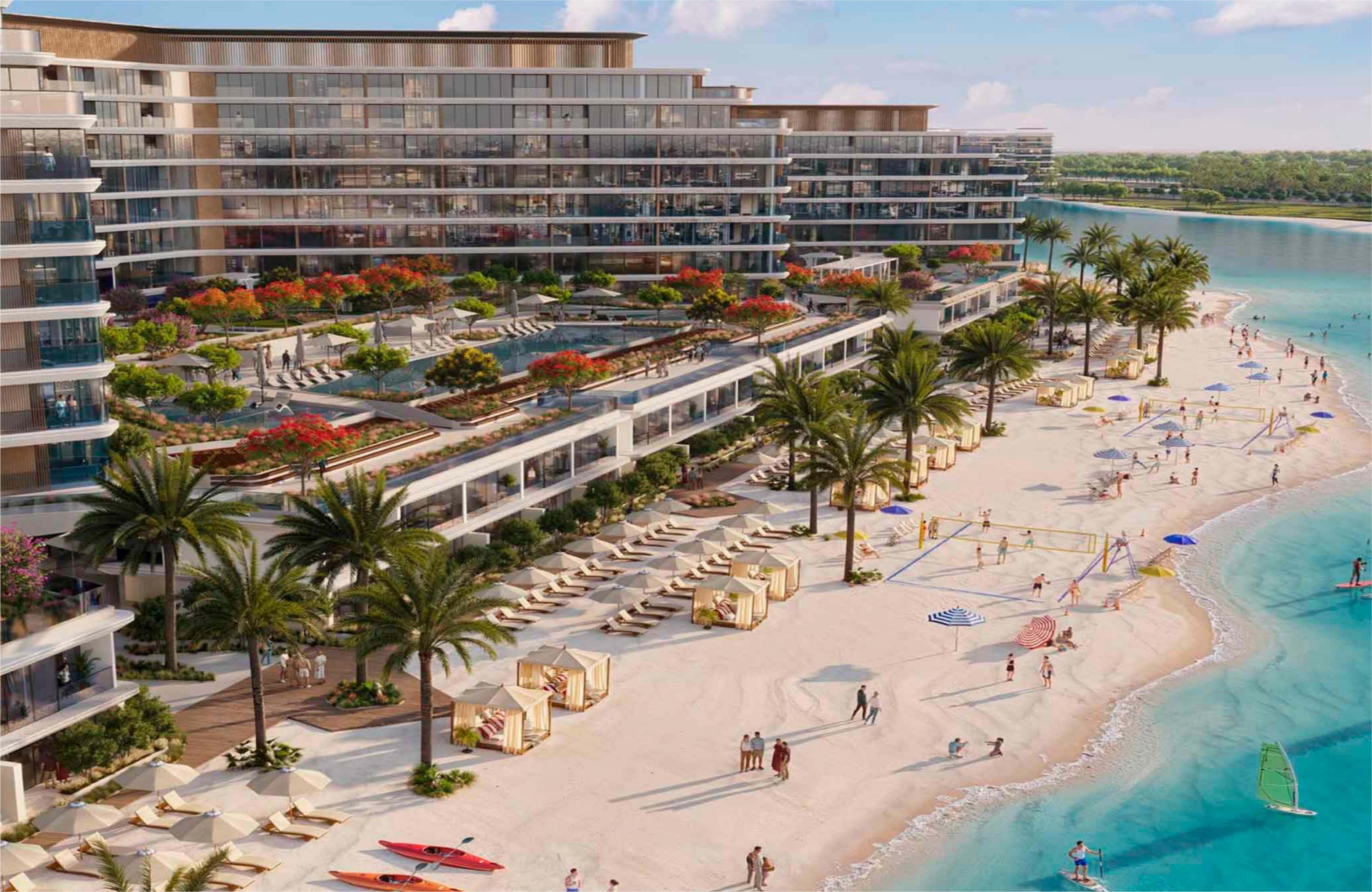 Aquamarine Beach Residences - Sobha Siniya Island - M R One properties 