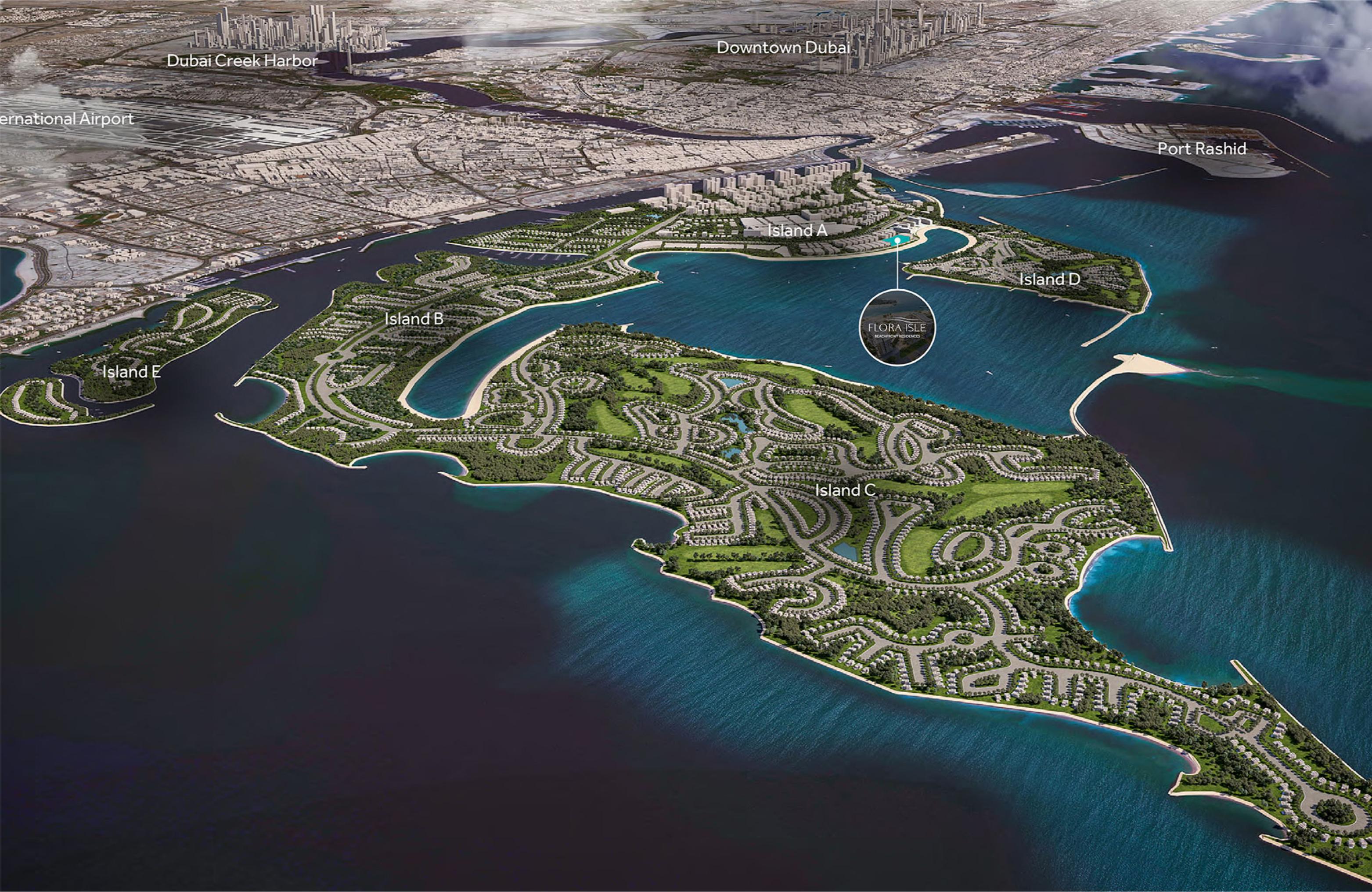 Flora Isle - Dubai Islands- M R One properties 