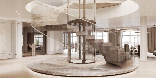 Raffles Residences - Palm Jumeirah island in Dubai - M R One properties 